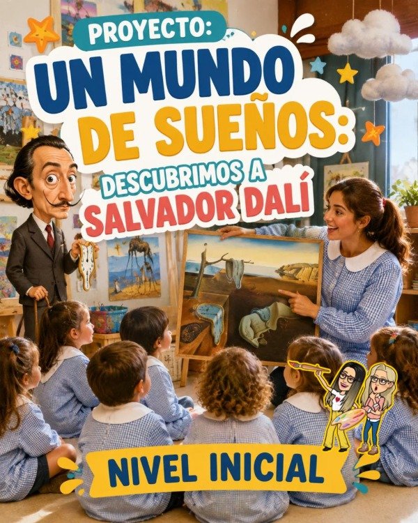 Producto - PROYECTO. UN MUNDO DE SUEÑOS. DESCUBRIMOS A SALVADOR DALÍ. NIVEL INICIAL