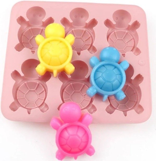Producto - Molde silicona x6 tortugas - 9