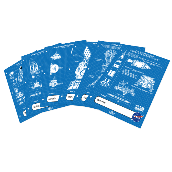 Producto - Separadores Caratulas Escolares N3 por 6 unidades De La Nasa Jgo 1