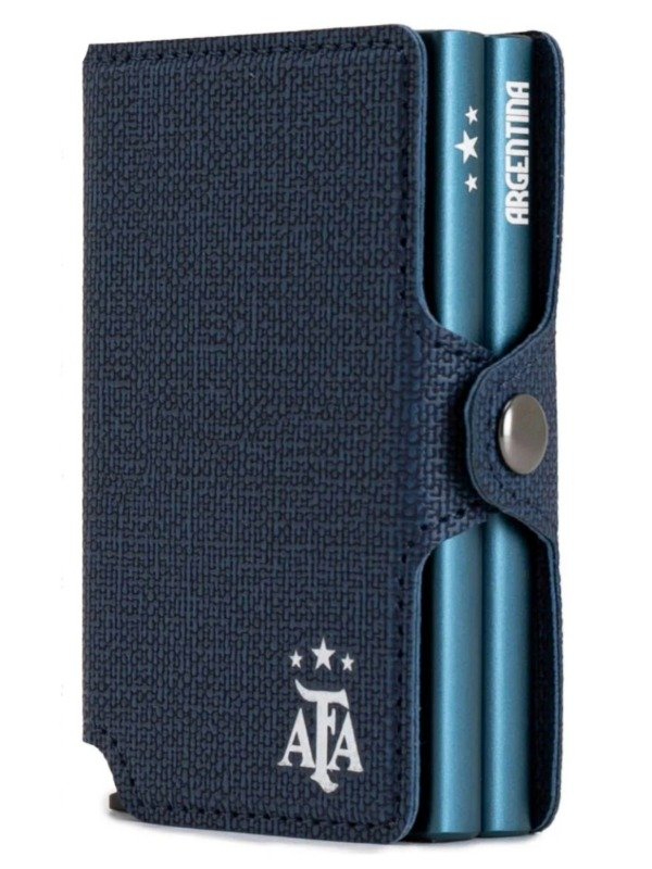 Producto - Billetera Tarjetero AFA Argentina Doble bloqueo RFID