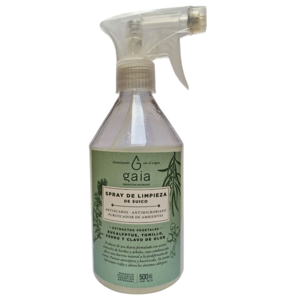 Producto - Spray desodorante y antiácaros para textiles - 500cm3 [Gaia - Vida Vera] - 0