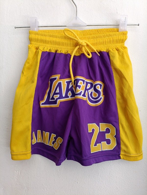 Producto - Short Lakers Niño