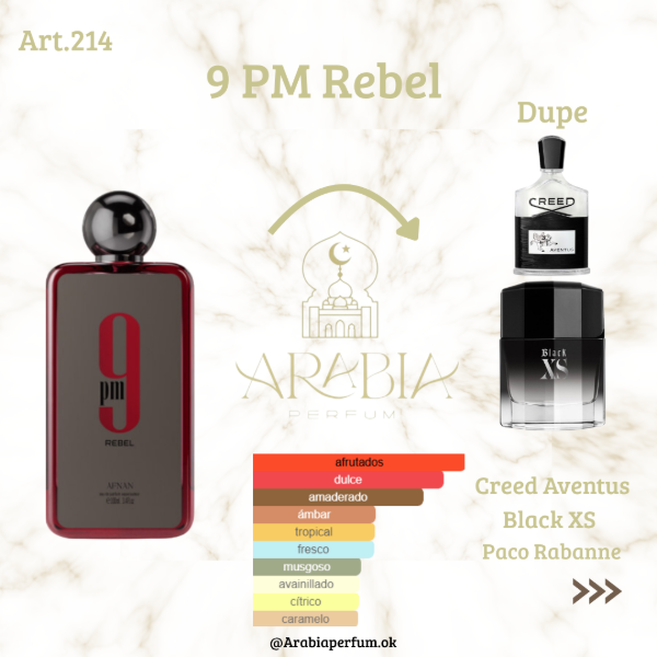Producto - 9 PM Rebel Afnan - 1