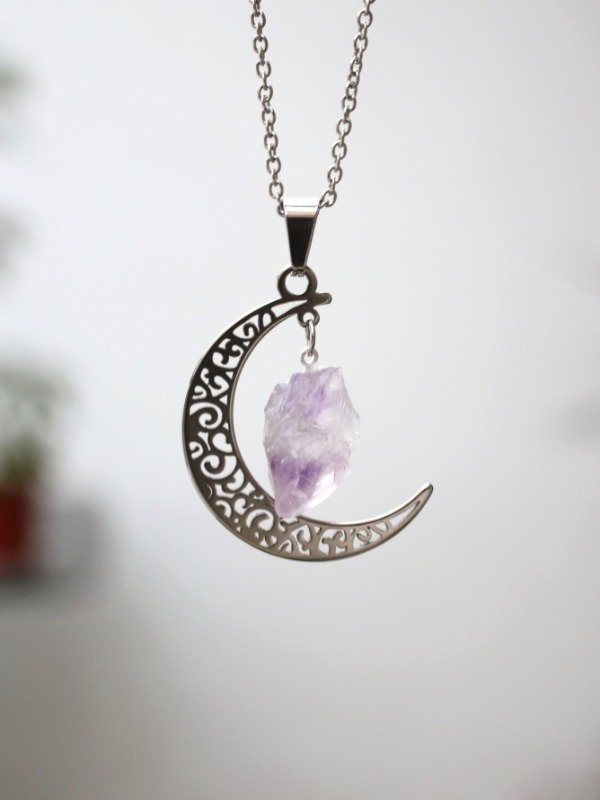 Producto - Collar Luna Amatista
