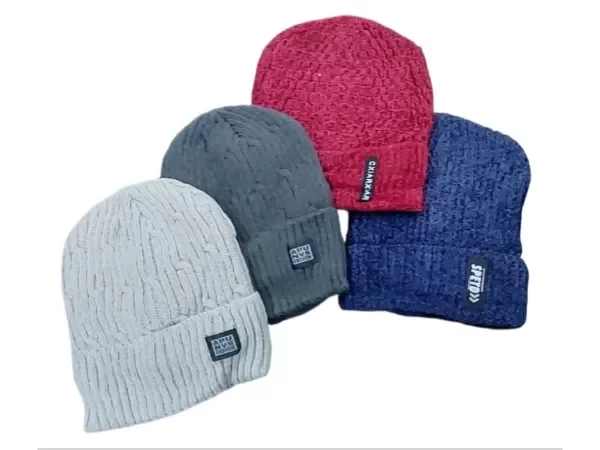 Producto - GPH - Gorro de Lana c/Piel Hombre