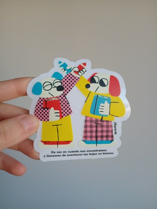 Producto - Sticker "chocar lapices"