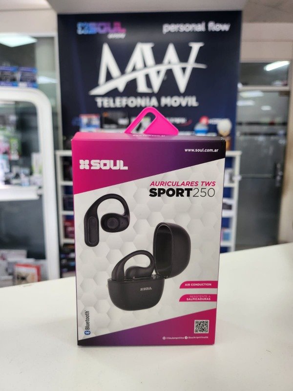 Producto - Manos Libres BT TWS SPORT A250 Air Conduc. Soul AUR-TWSA250