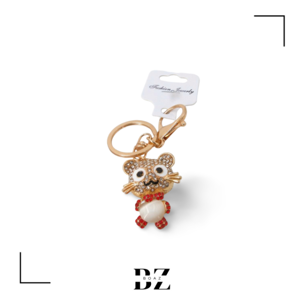 Producto - LLAVERO DE CARTERA X PCS METALICO CON STRASS - 2036-15