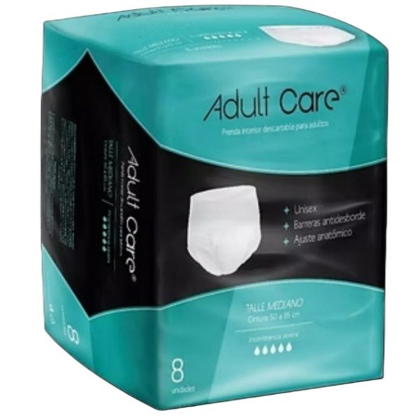 Producto - Ropa interior descartable Adult Care talle M 8u