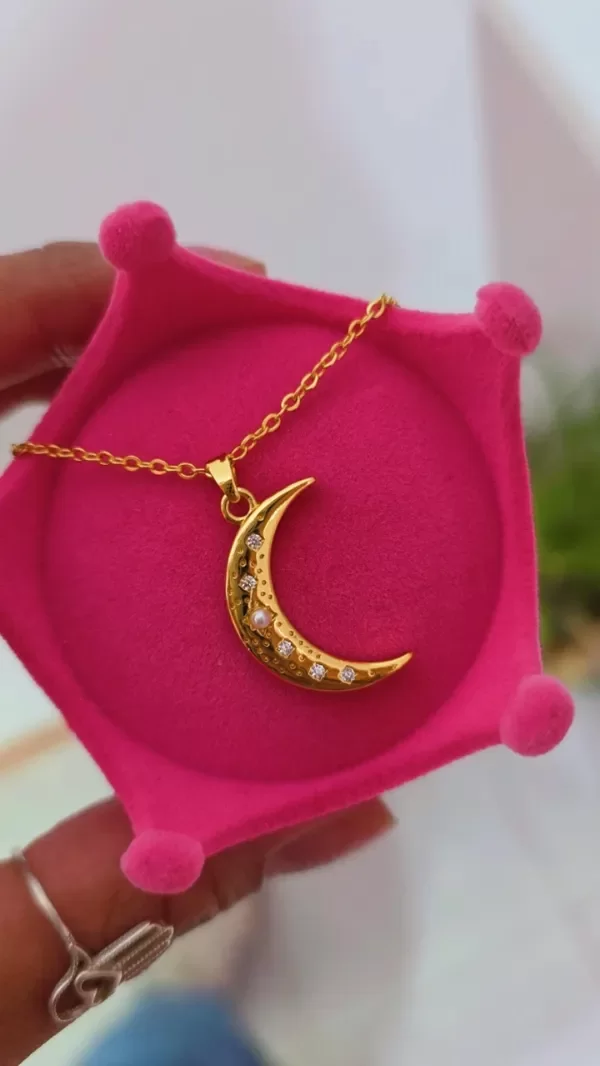 Producto - Collar luna dorada AD - 1
