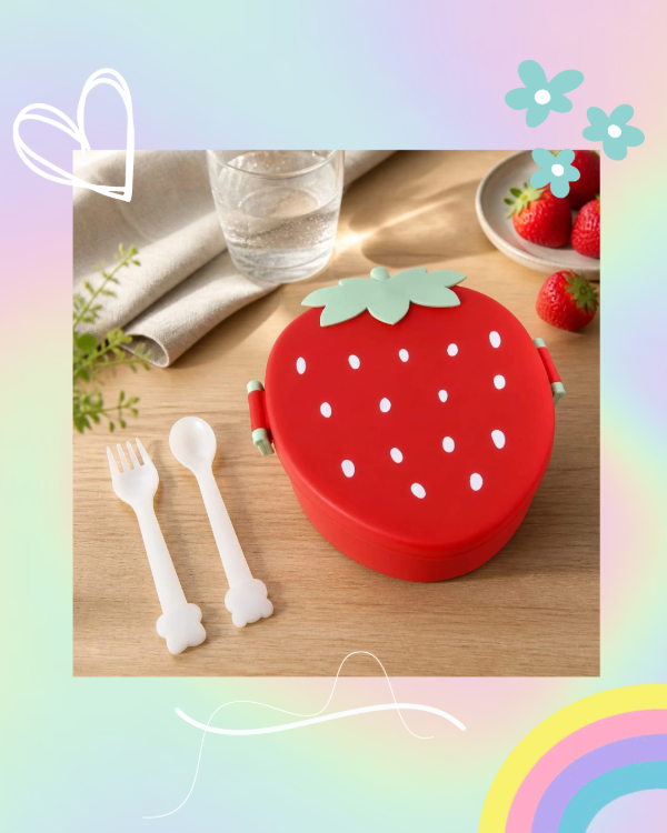 Producto - Lunchera Frutilla Roja - 2