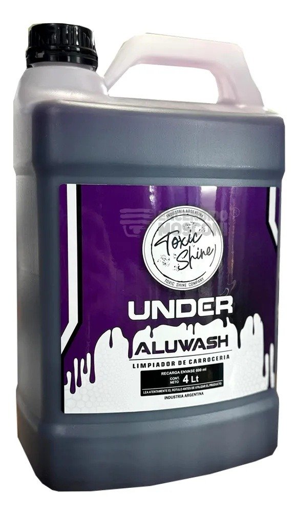 Producto - TOXIC SHINE ALU WASH LIMPIADOR DE METAL ALUMINIO MOTOR Y CHASIS 4 LTS