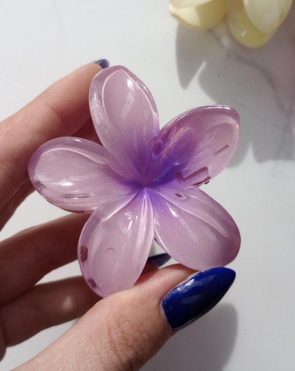 Producto - Broche de Flor - Lila