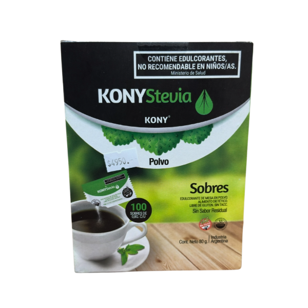 Producto - stevia Kony 100 sobres