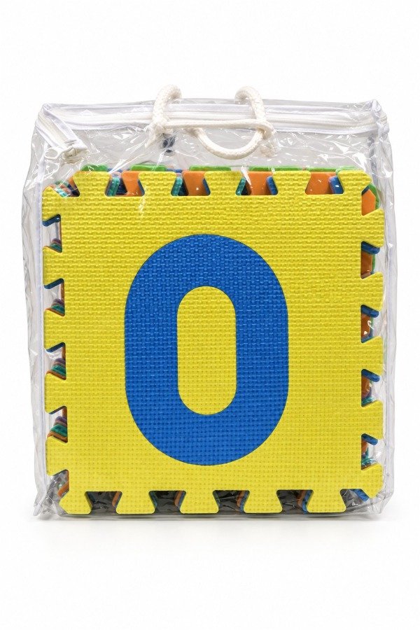 Producto - Piso encastrable de goma eva con números - 0