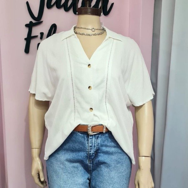 Producto - Camisa con puntilla 6957