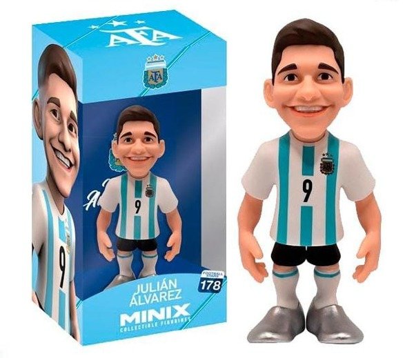 Producto - MINIX JULIAN ALVAREZ ARGENTINA FIGURA DE VINILO