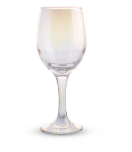 Producto - Set x6 copas de vino Turin perladas  350ml de vidrio