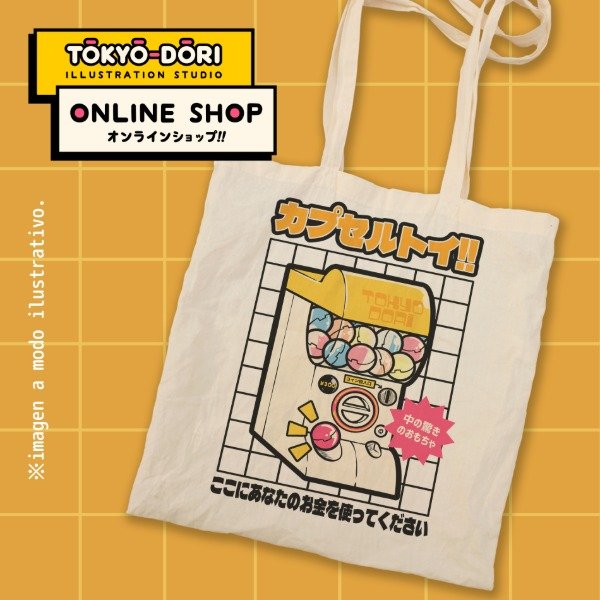 Producto - Totebag Gachapon