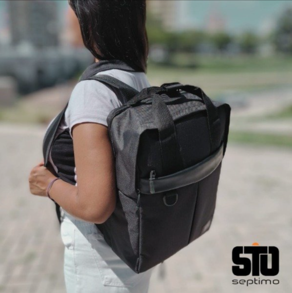 Producto - MOCHILA PORTA NOTEBOOK GYPSON NEGRA