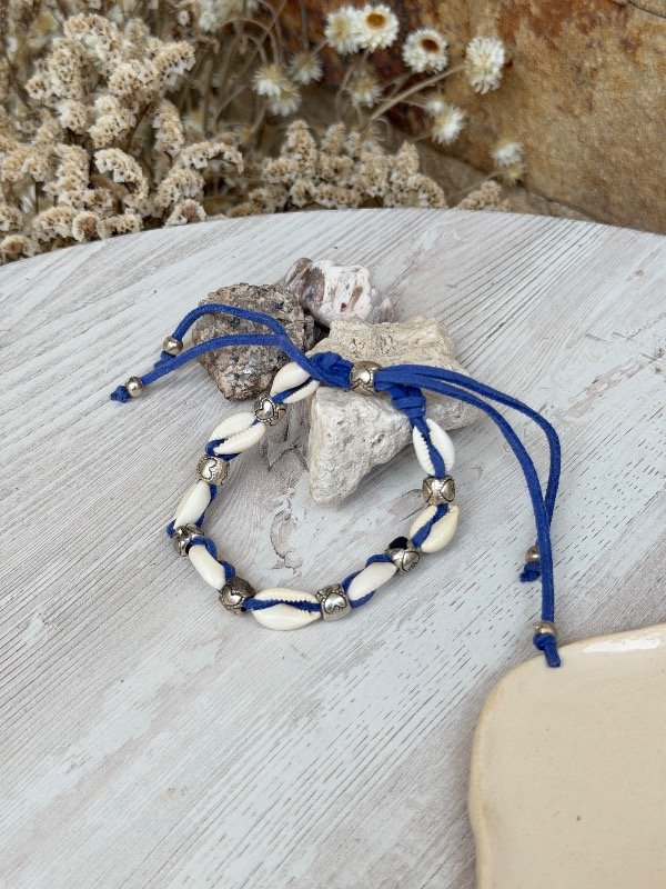 Producto - TOBILLERA CARACOL AZUL