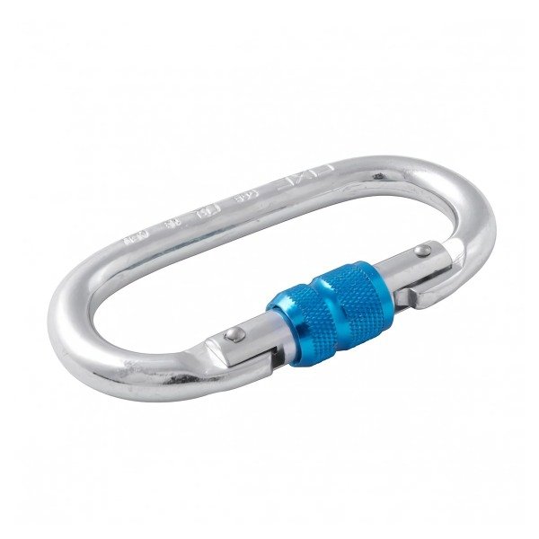 Producto - Mosquetón Carabinero Oval Acero Rosca Manual Fixe Symmetric ST