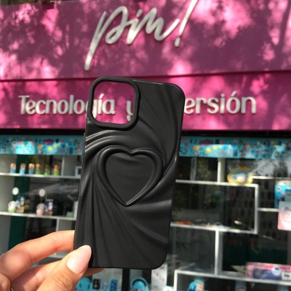 Producto - iPhone 14 Funda Heart Negra