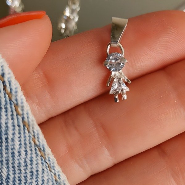 Producto - Dije nena cubic Plata 925