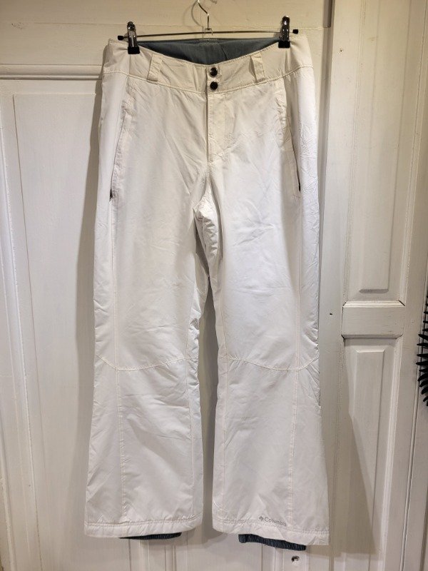 Producto - Pantalón COLUMBIA blanco con trampa de nieve Talle S - PRECIO: 280X