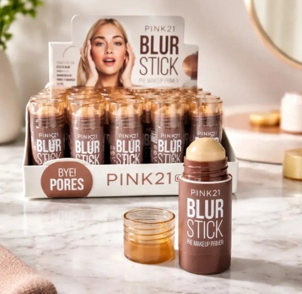 Producto - Pre base Primer en barra iguala tono de piel piel grasa - Pink 21 - 2