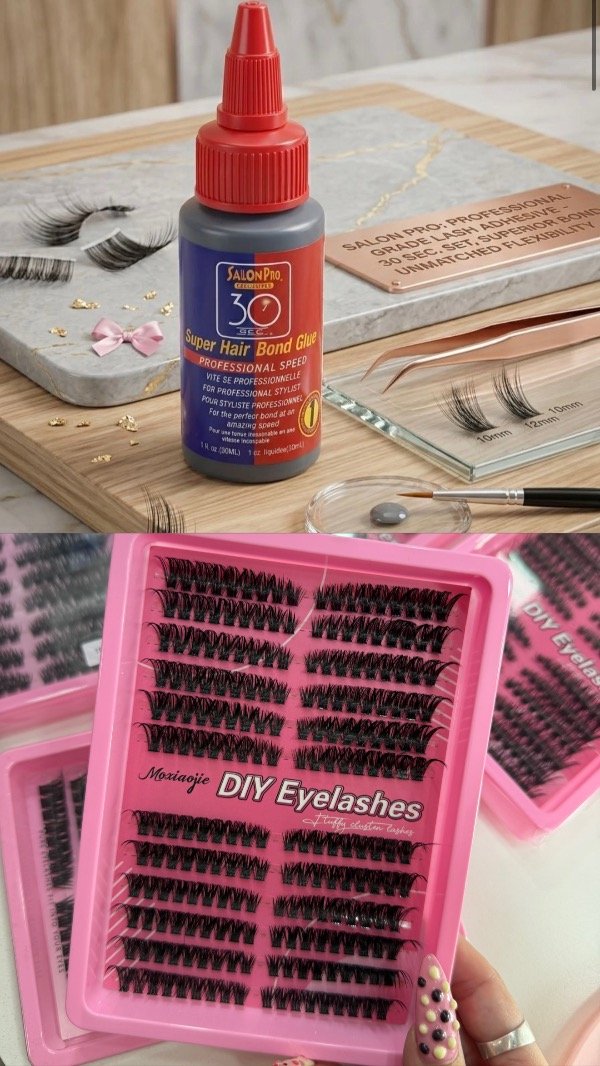 Producto - KIT PESTAÑAS + PEGAMENTO