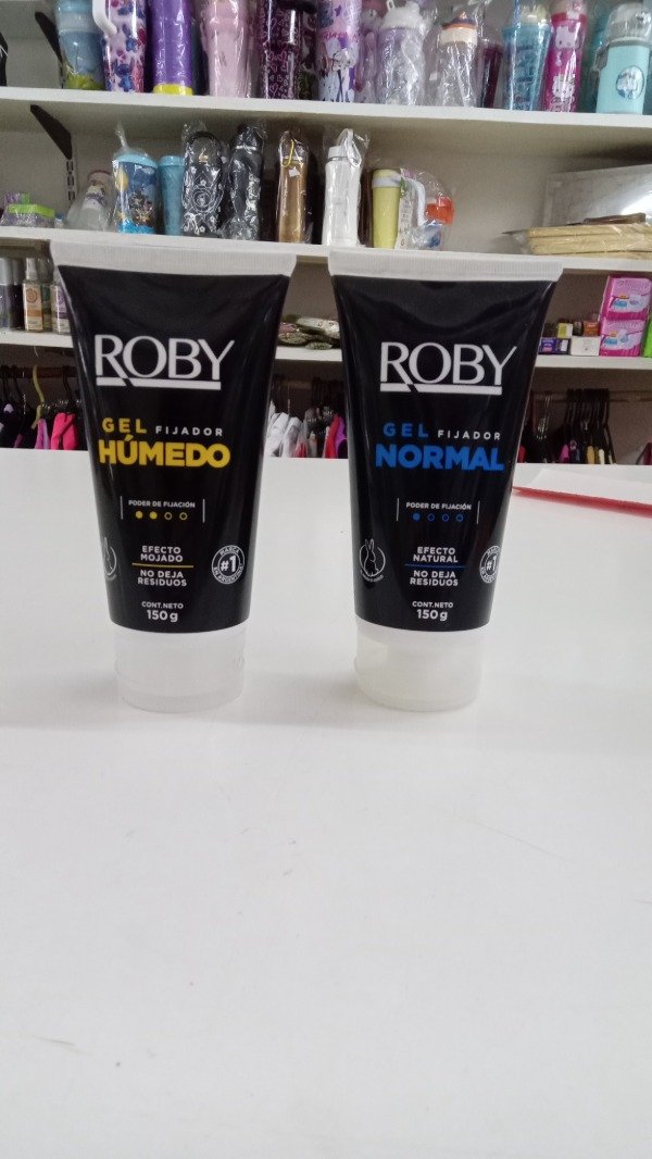 Producto - Gel fijador Roby