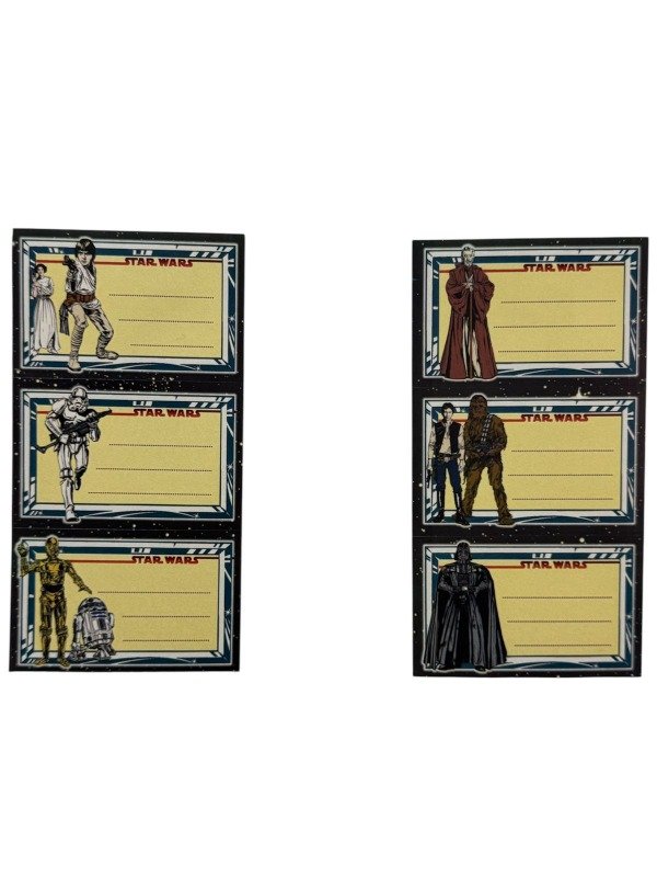 Producto - Etiquetas Star Wars
