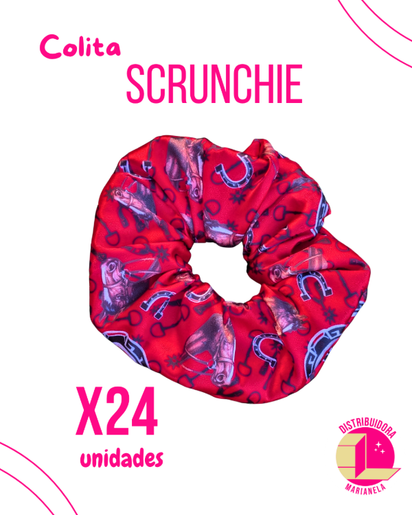 Producto - Colitas Scrunchie - Pack x24 unidades