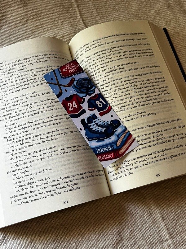 Producto - Marcapaginas Hated Rivalry (modelo N3)