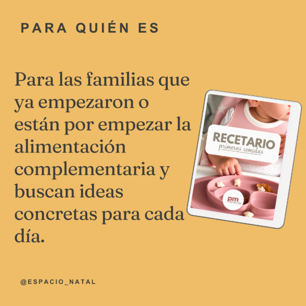 Producto - Recetario - "Primeras comidas para tu bebé" - 2