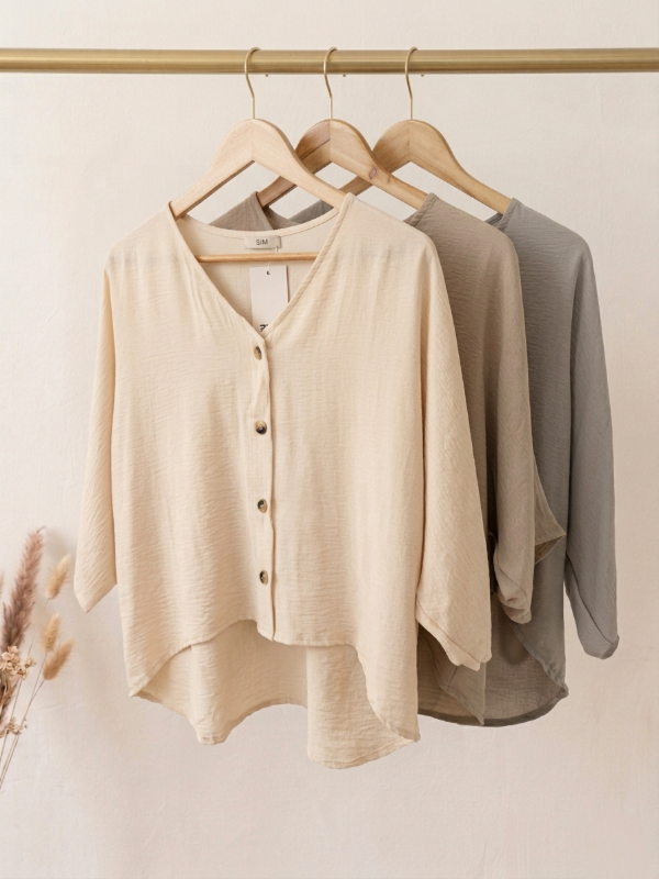 Producto - Camisa manga murcielago