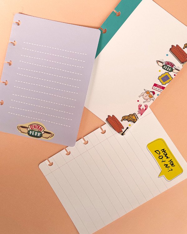 Producto - Pack de notas A6 - Edicion Friends