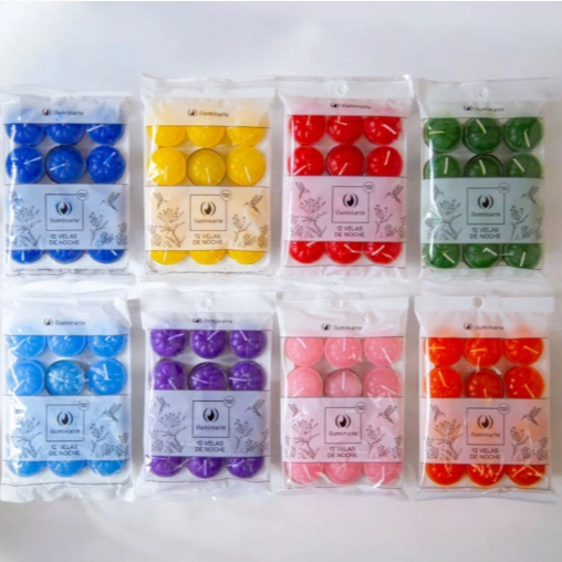 Producto - Vela de Noche x12 COLOR