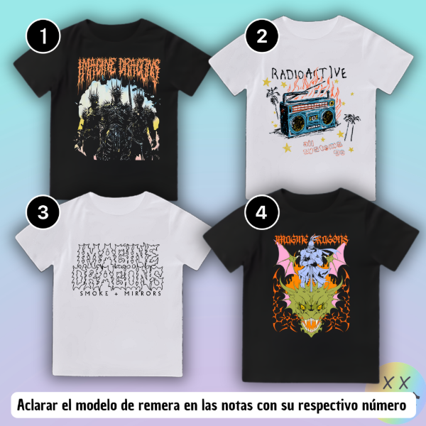 Producto - Baby Tee Imagine Dragons #1