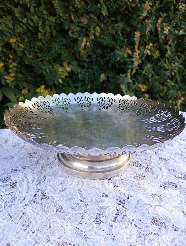 Producto - Pie de masas bañado en plata nacional