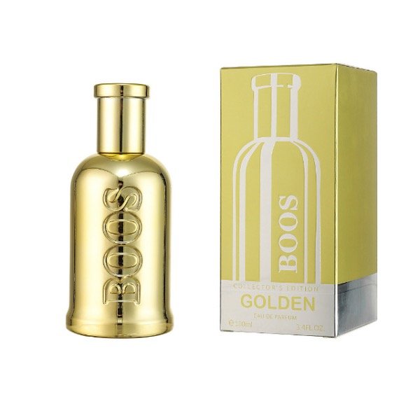 Producto - Perfume imitación Boos Golden para hombre x 100