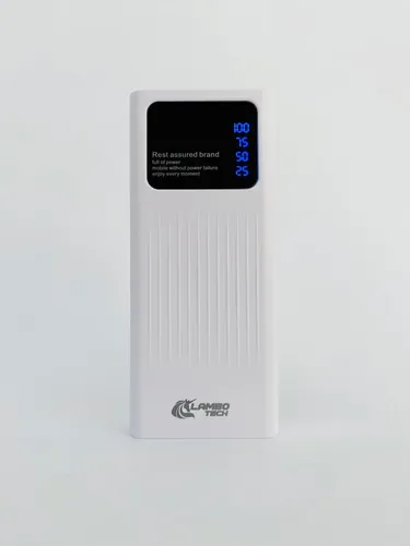Producto - CARGADOR PORTATIL LAMBO TECH 20,000 MAH