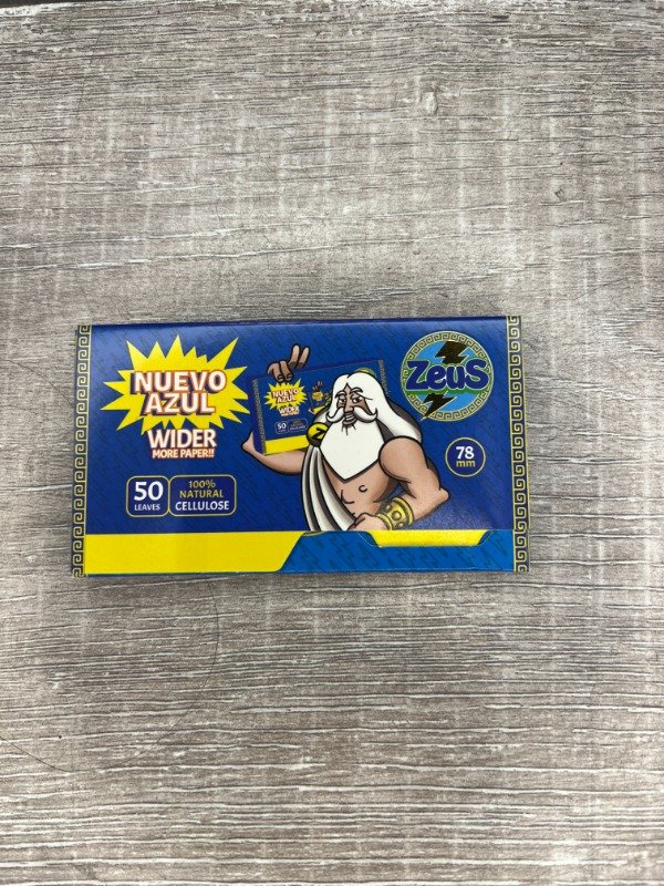 Producto - Papel Armar Celulosa Zeus Color Azul 78mm ancha