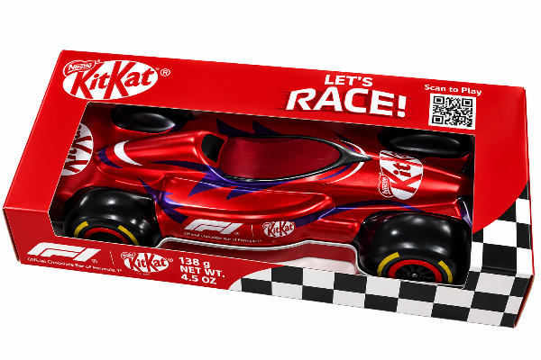 Producto - Kit Kat Lata Edición F1 138gr Azul