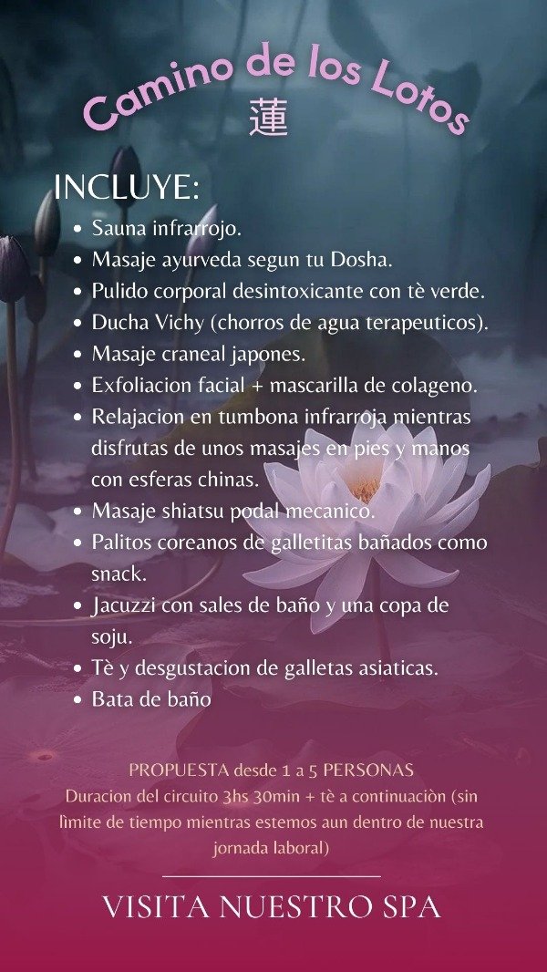 Producto - Camino de los lotos (doble)