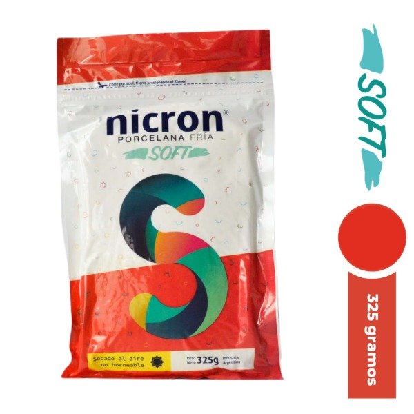 Producto - Porcelana Fría Nicron Soft x325g