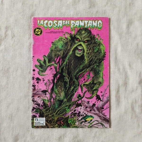 Producto - La Cosa del Pantano #1/Ediciones Zinco (1988)/Alan Moore