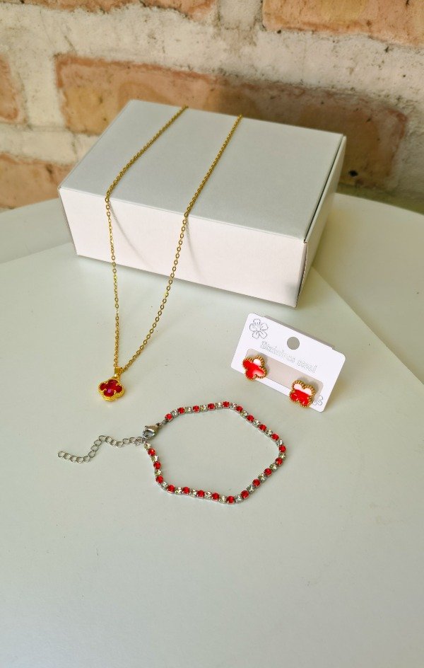 Producto - Combo trébol Rojo