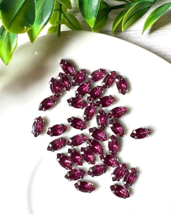 Producto - 5x10 NAVETTE MINI BURGUNDY
